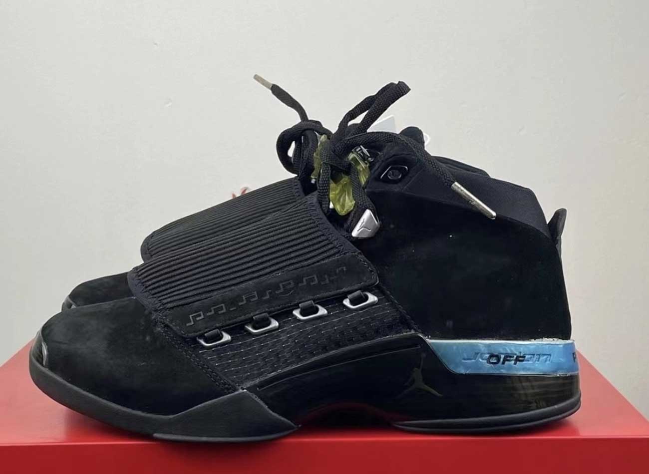 Jordan Air Jordan 17 Retro Black Silver CDP(2008) 322721-001